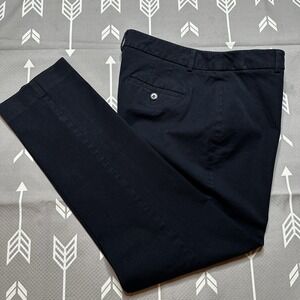 Talbots Trouser Pants Women's Sz 10 High Waist‎ Straight Stretch Black
